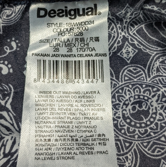 DESIGUAL Exotic  Slim jeans 👖 - Picture 15 of 16